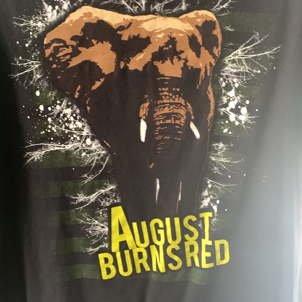 August Burns Red Band Size X Large Y2K Vintage Black concert t shirt!